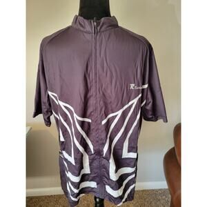 Mens Cycling Shirt Jersey Short Sleeve Back Pockets TIEKOUNN. 2XL Reflective